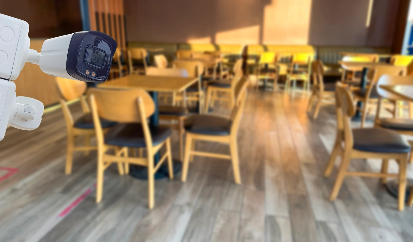 restaurant incident review surveillance cameras