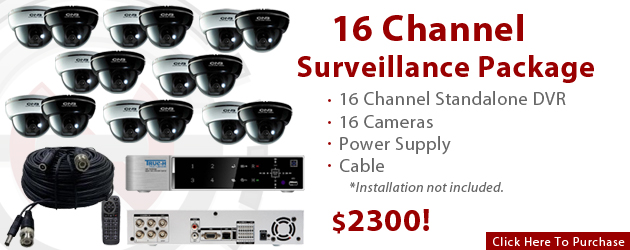 Get Our 16-Channel Package For $2300