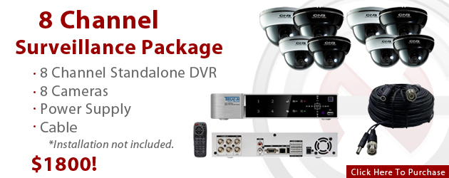 Get Our 8-Channel Package For $1800