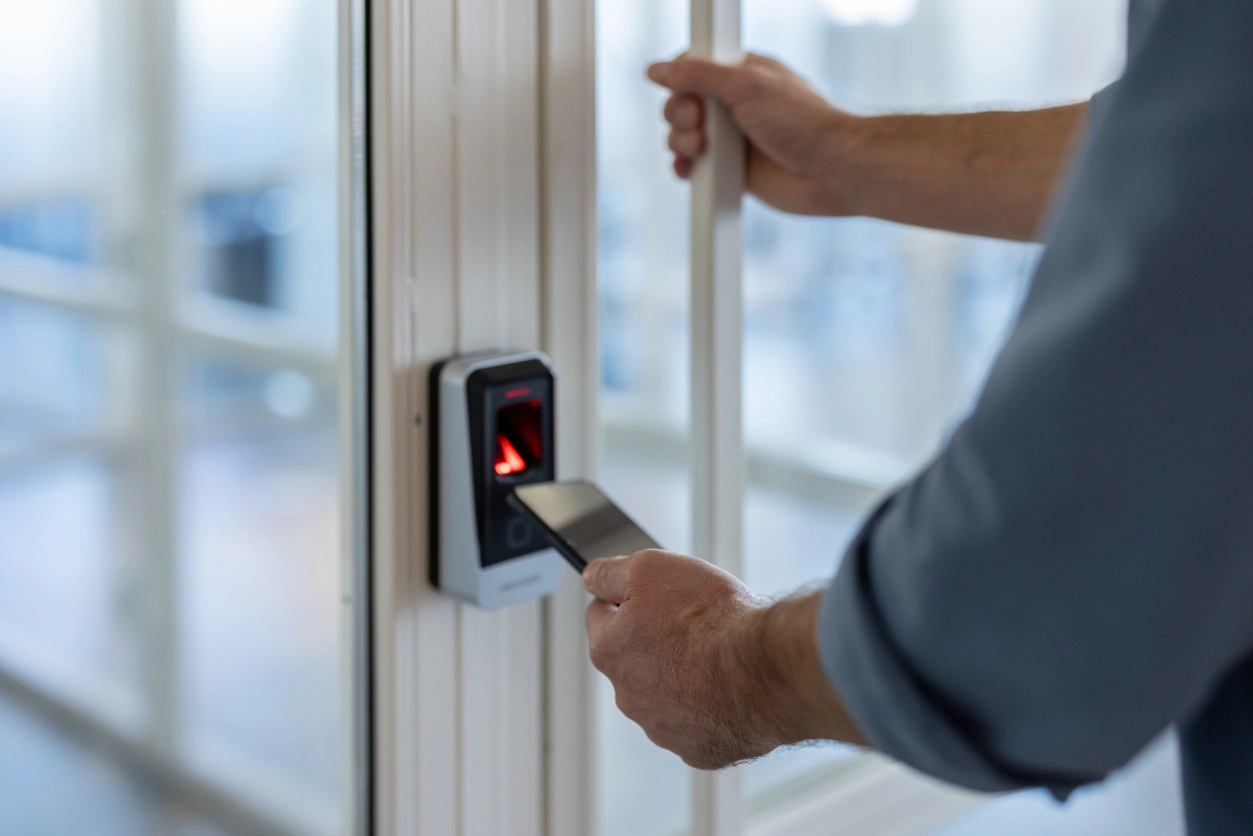commercial credential management for employee and visitor access
