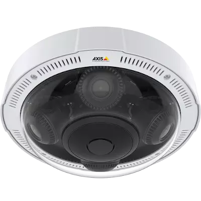 An Axis Communications 15MP Multidirectional Camera