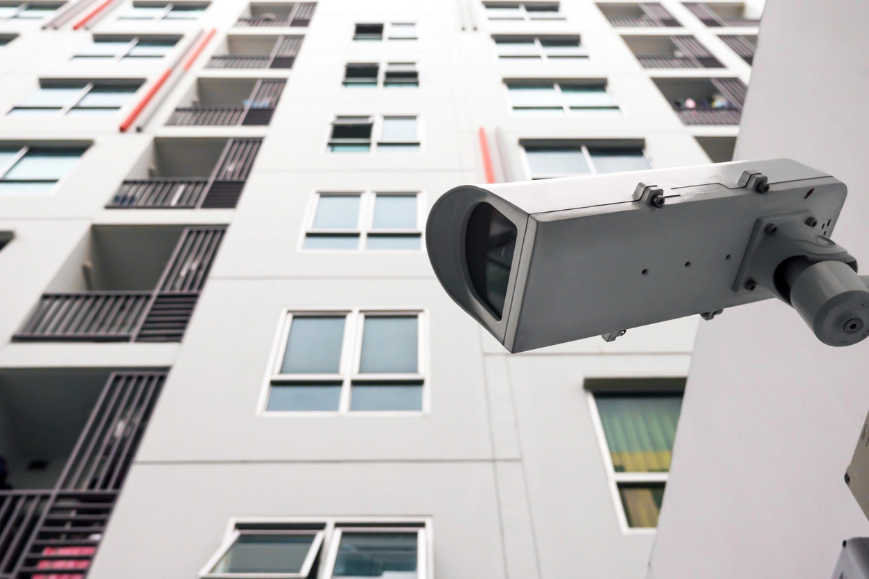 remote apartment property surveillance monitoring