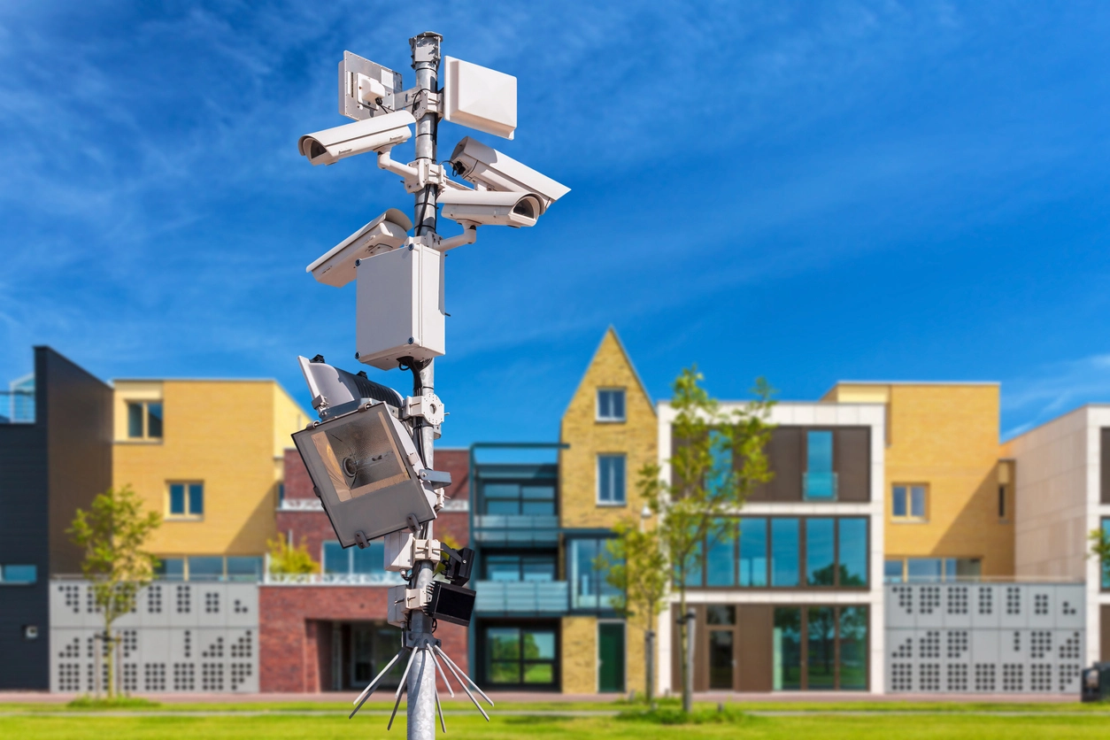 daycare pickup and drop-off surveillance cameras