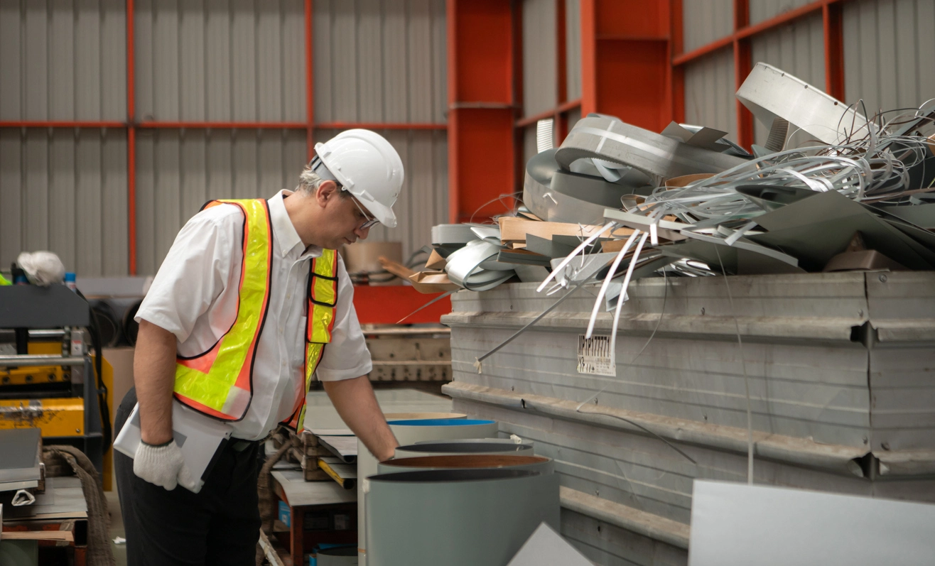 TIM WOOD waiting waste review cameras