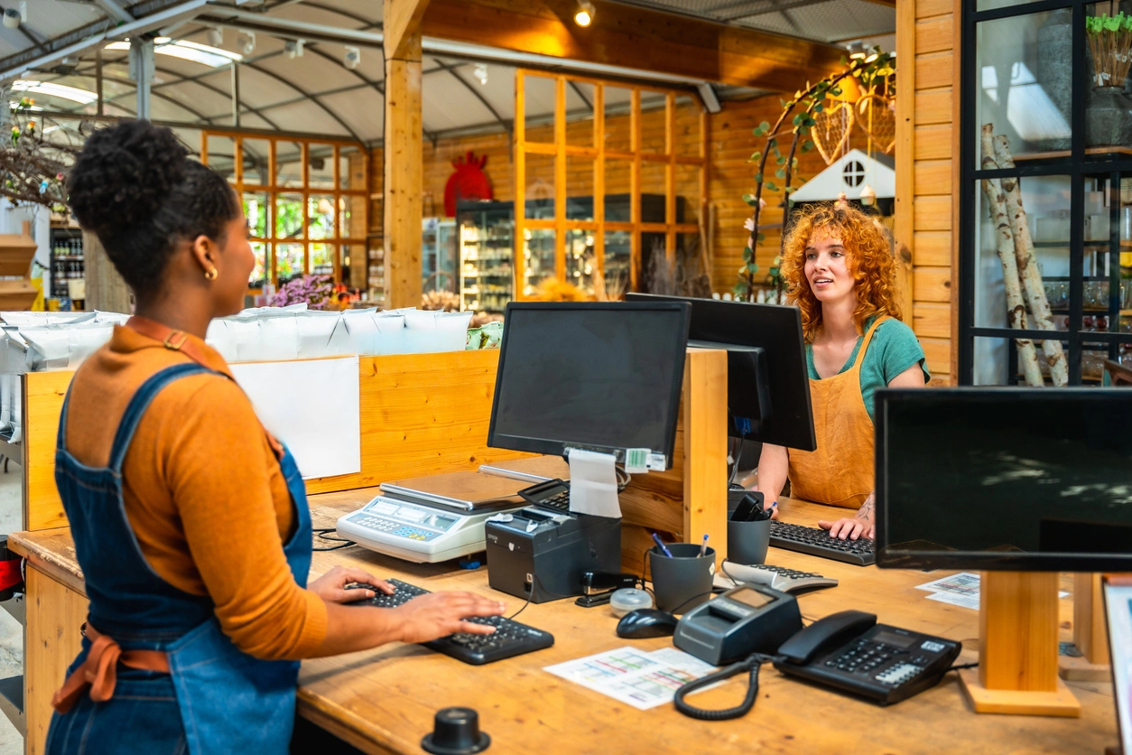 small business counter and register surveillance cameras