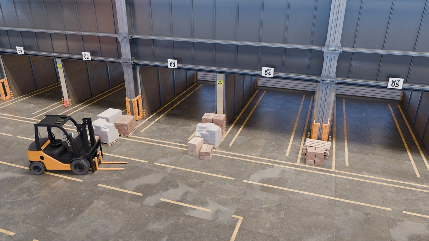 warehouse security cameras reviewed through remote monitoring