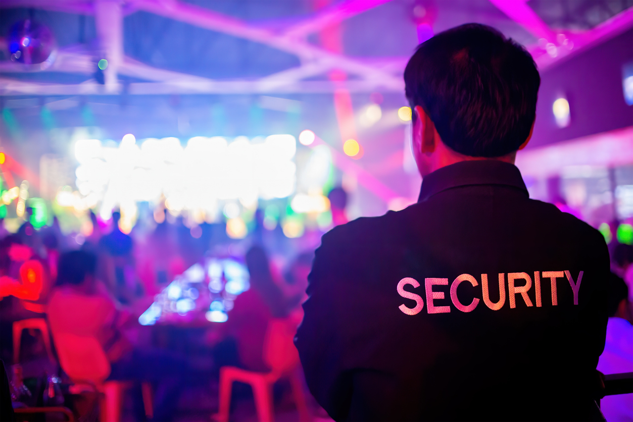 Concert and festival security screening