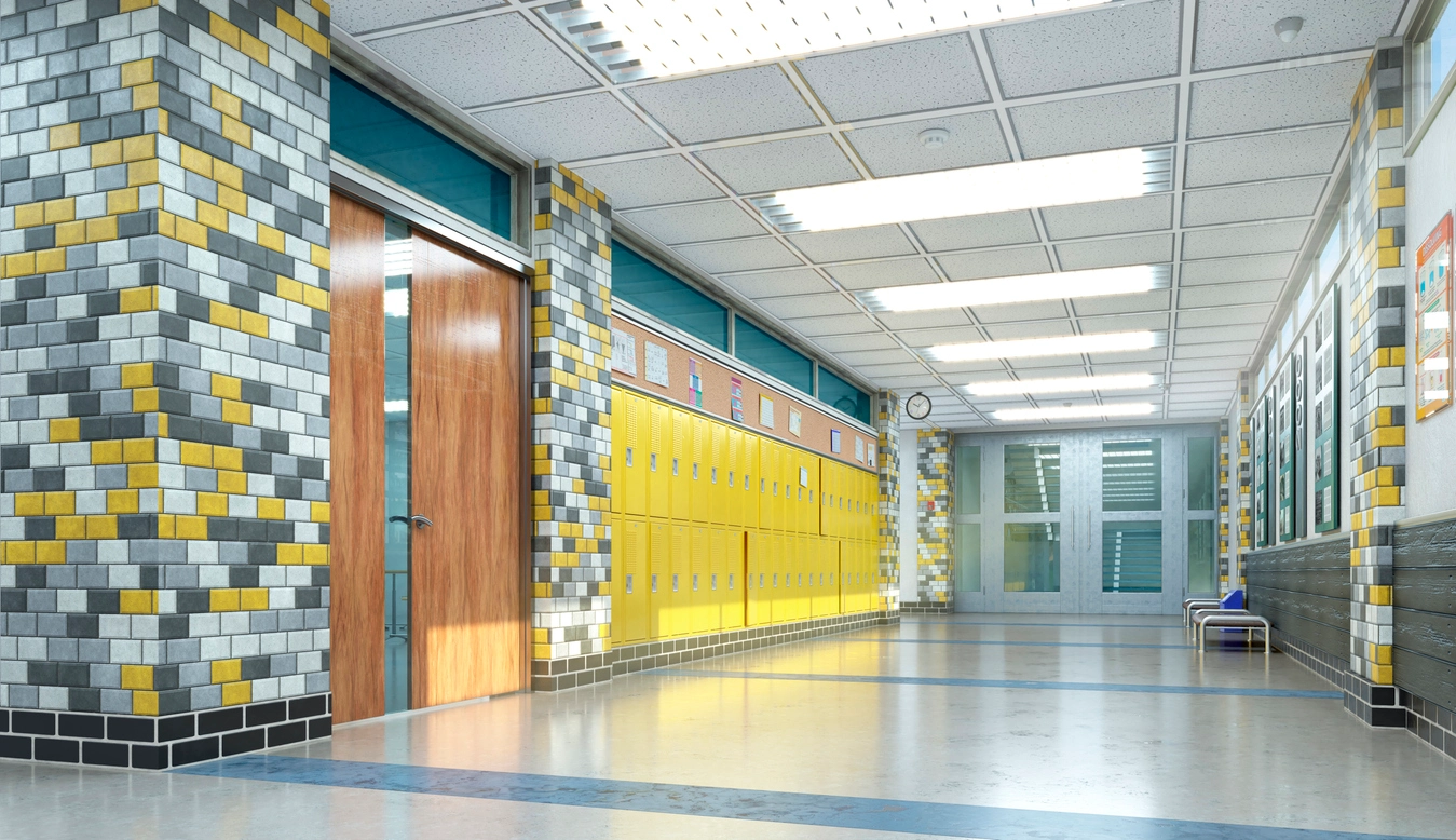 school campus security cameras supporting specialized gunshot detection workflow