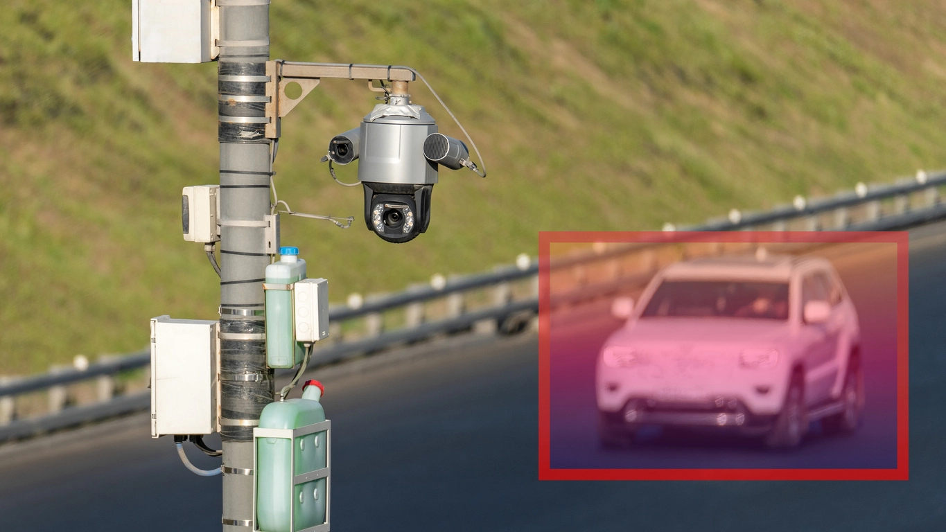 AI vehicle detection monitoring commercial parking and loading areas