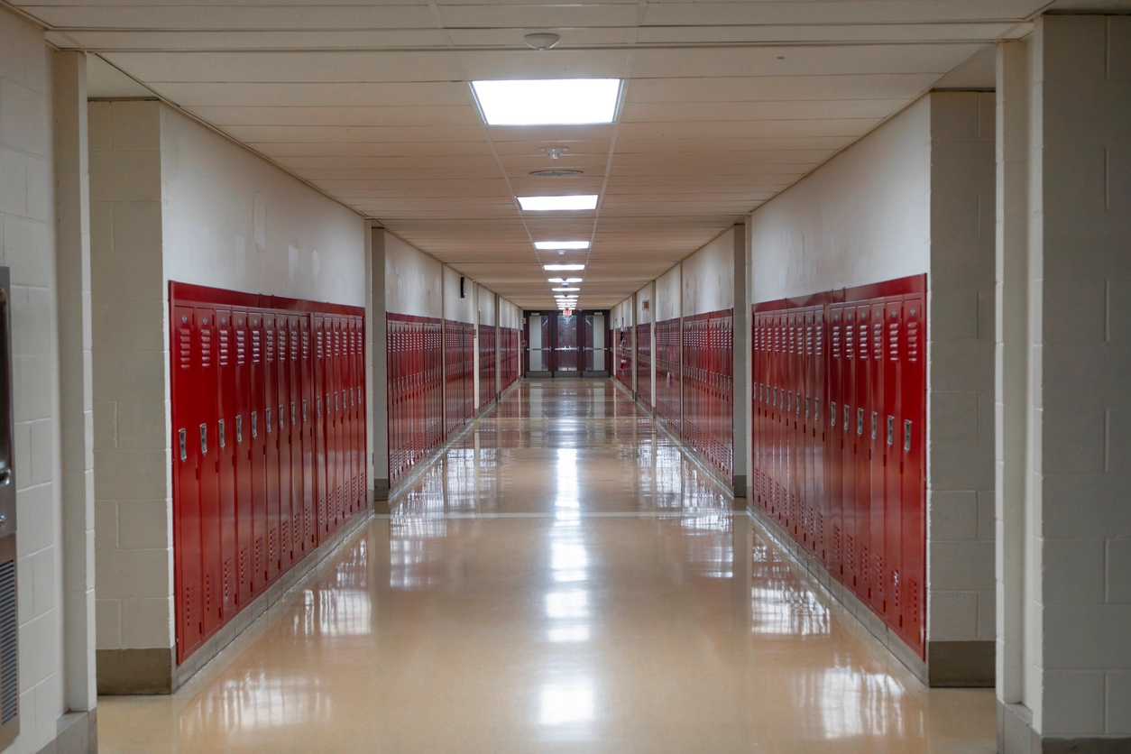 school locker area security cameras supporting vape detection response