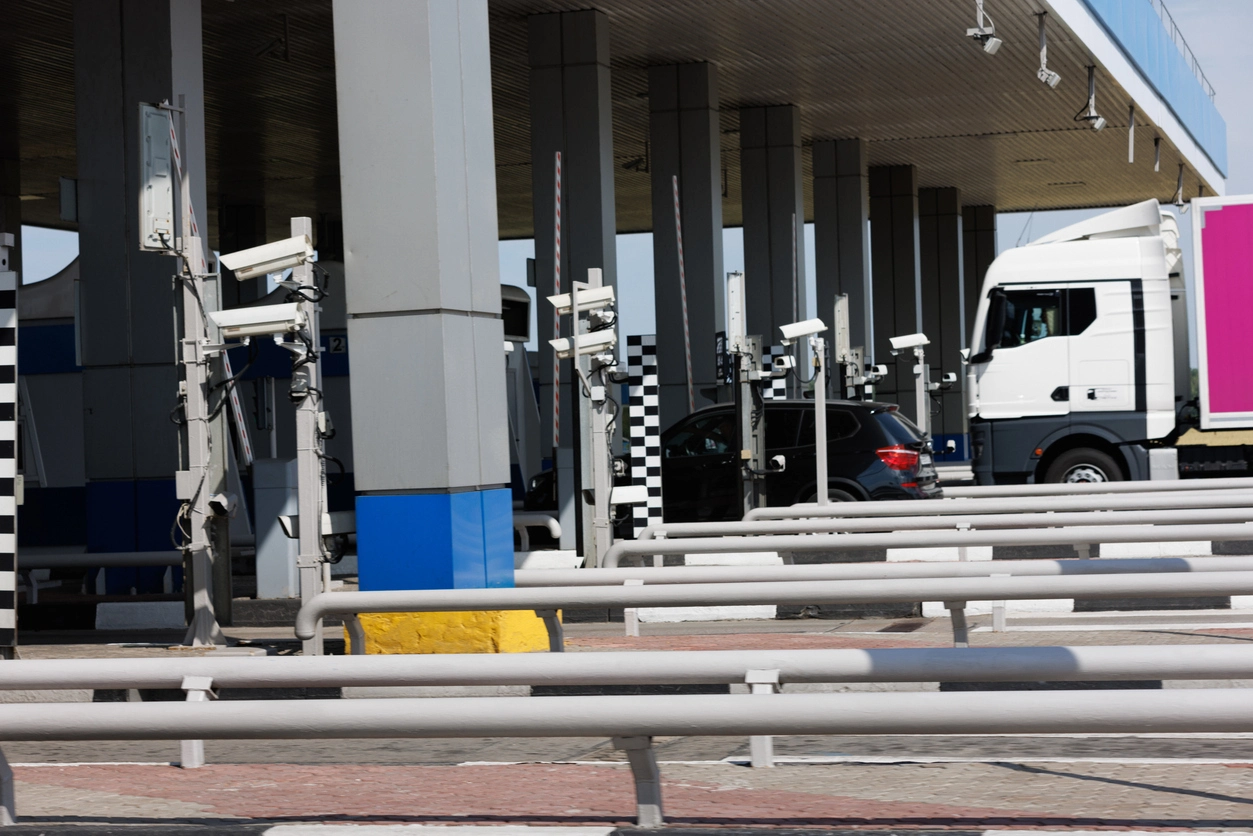 security camera monitoring transit maintenance facility and service bay