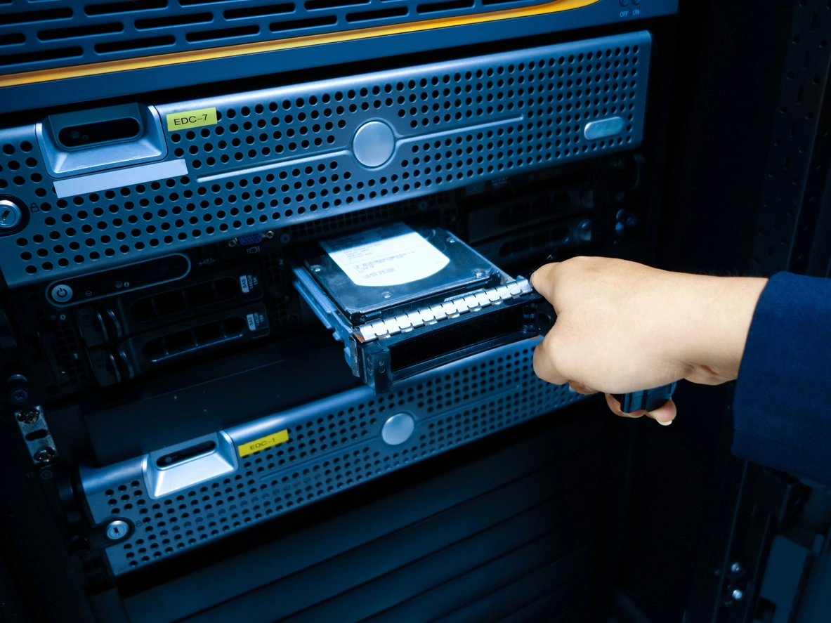RAID storage drives for commercial security camera video retention