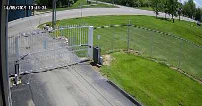 Storage Facility Front Gate Surveillance