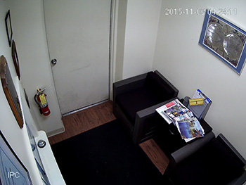 Waiting Room Security Cameras